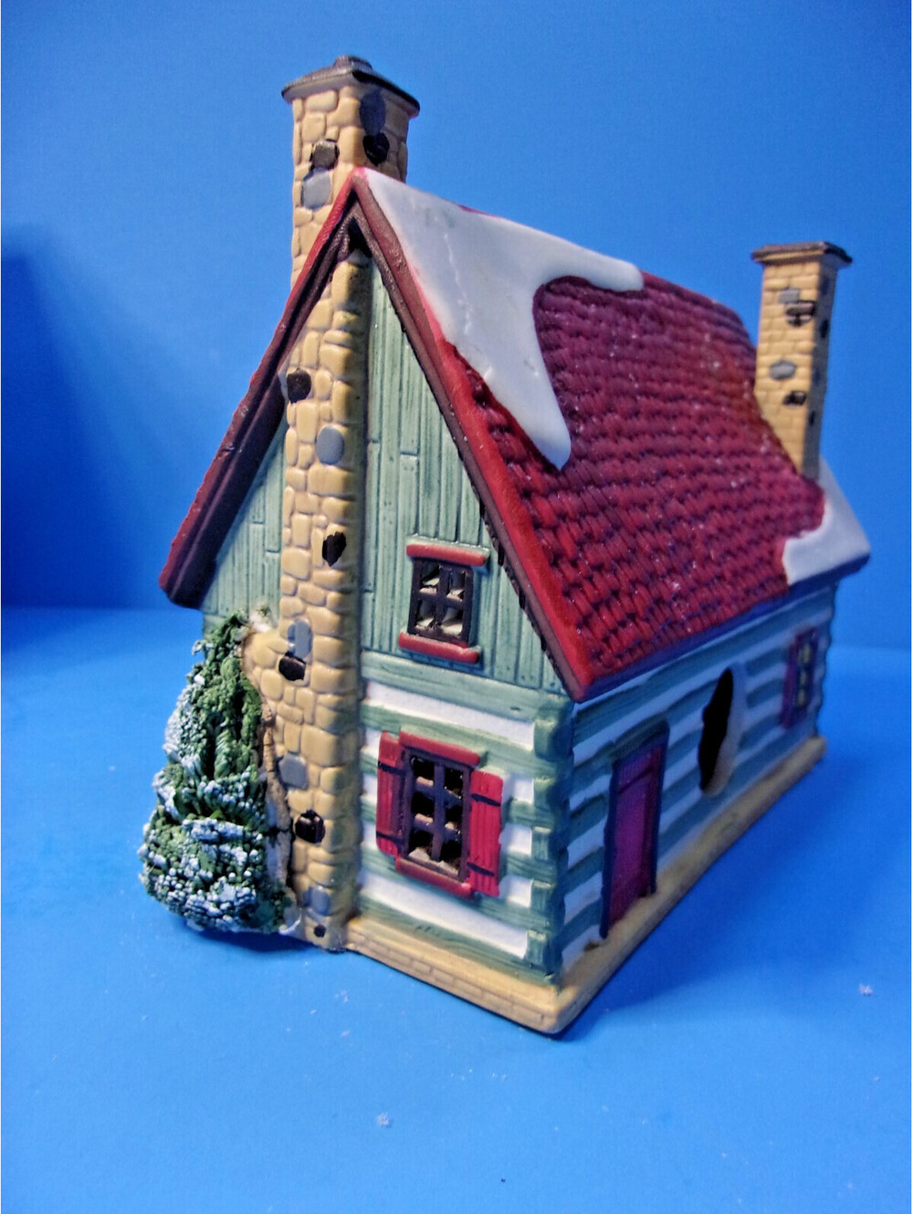 Lemax Dickensvale 1995 Lighted House #55178 Butler's Bait & Tackle Shop & Cord - Picture 4 of 11
